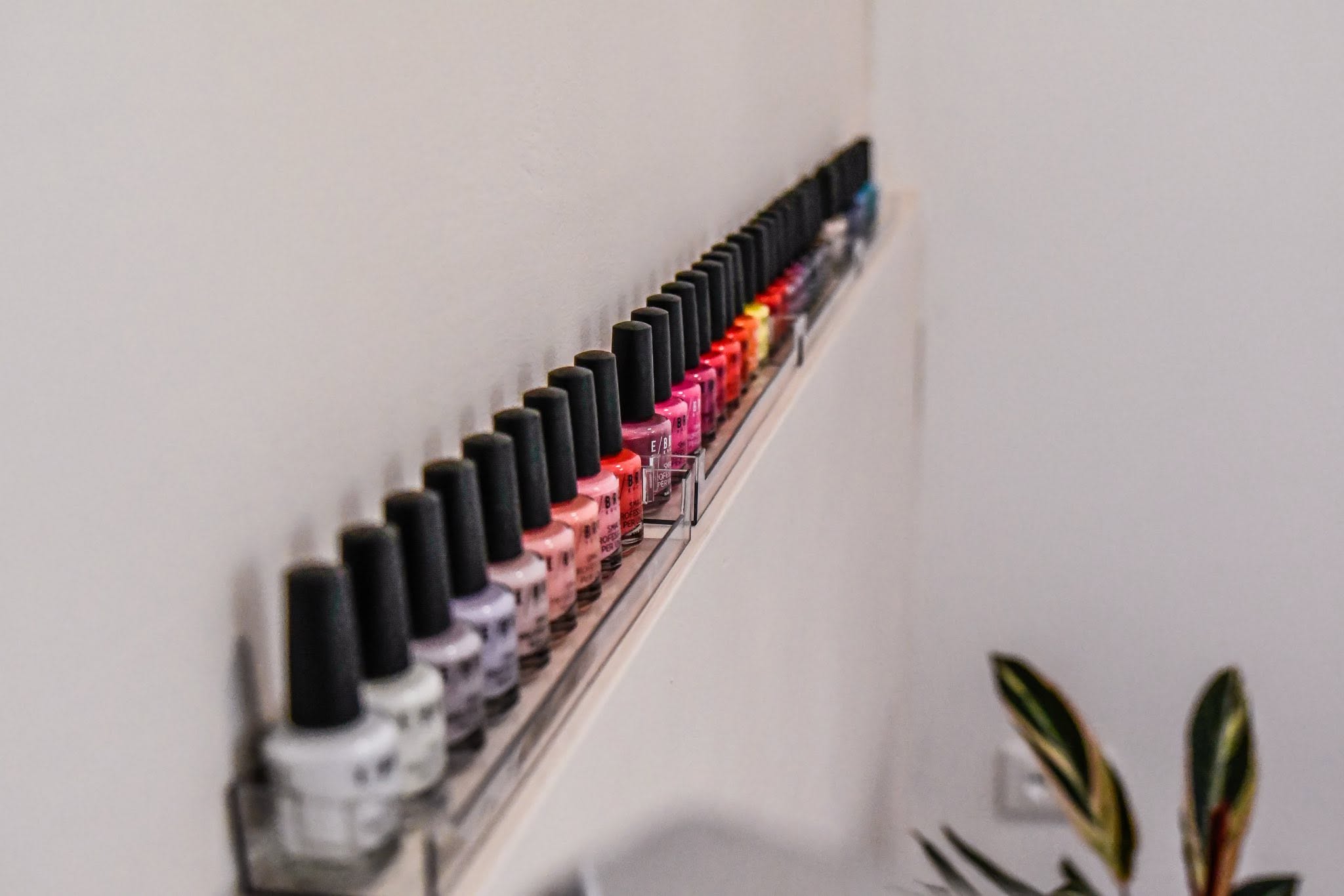 La postazione per la manicure
